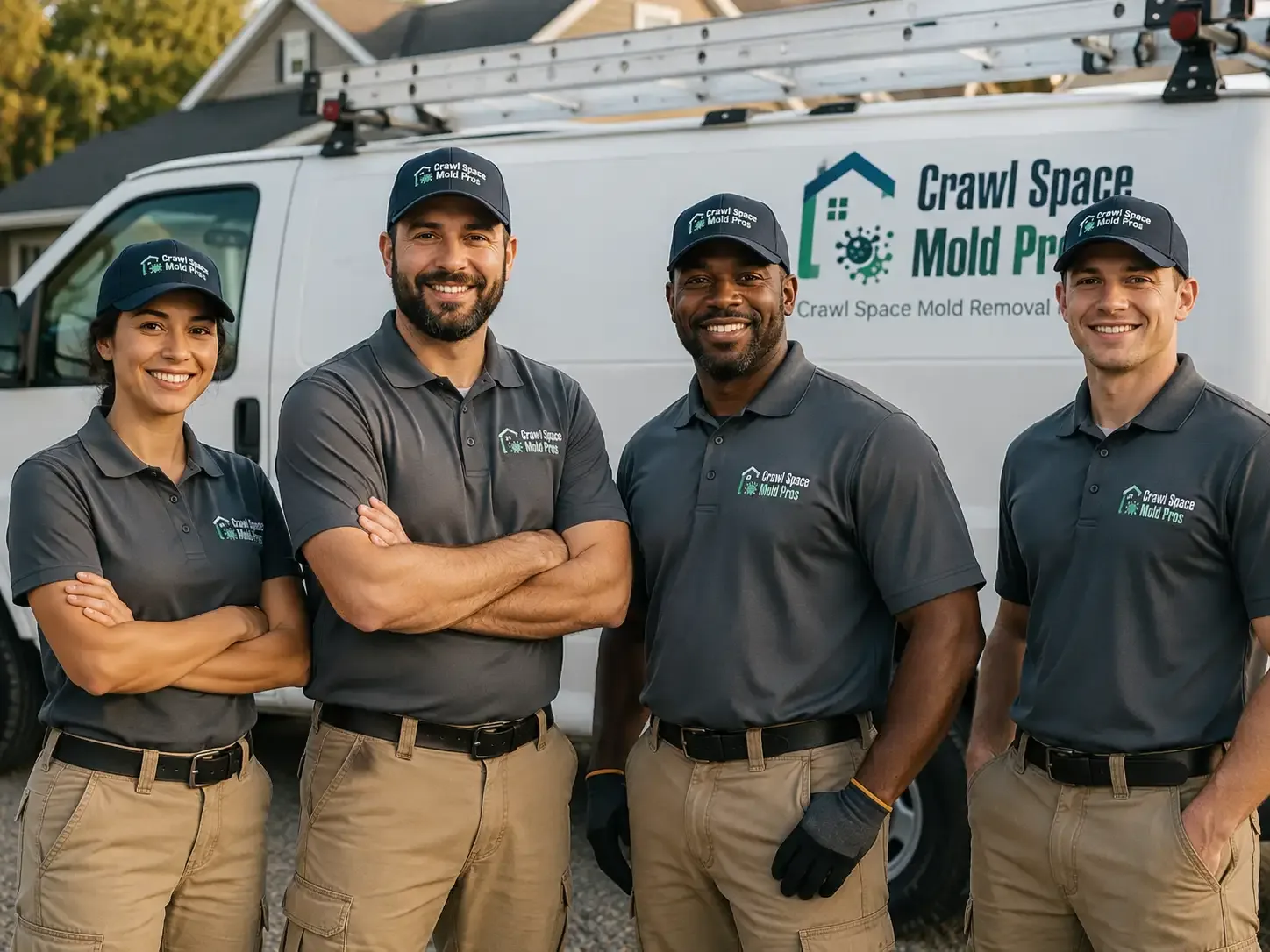 Crawl Space Mold Removal company in Ebervale, PA